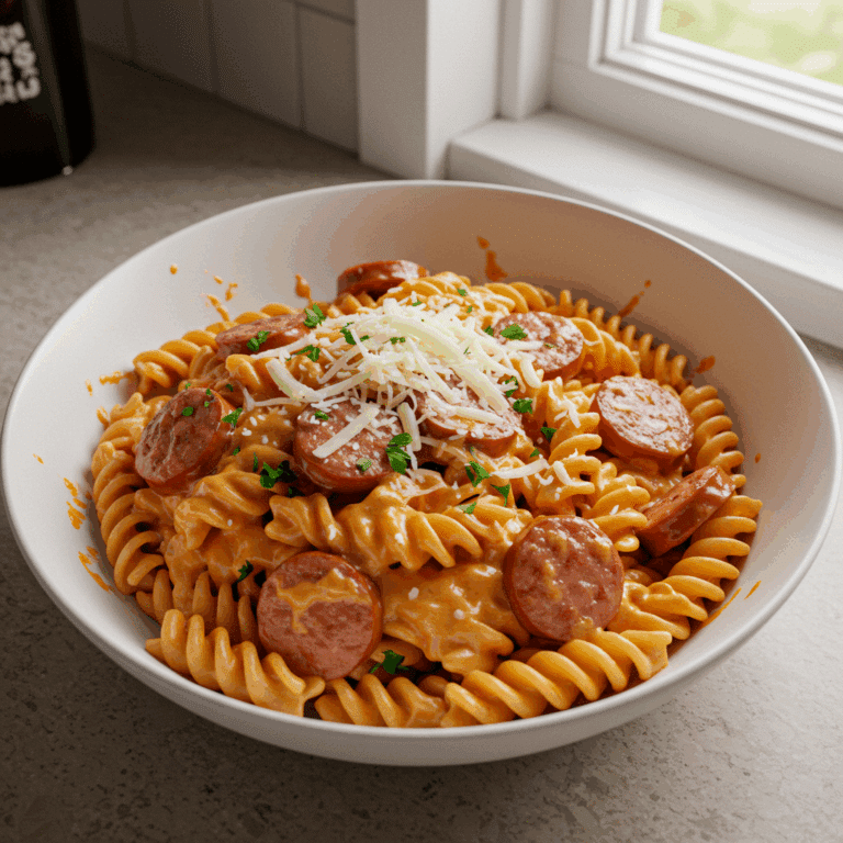 smoked sausage and pasta recipes