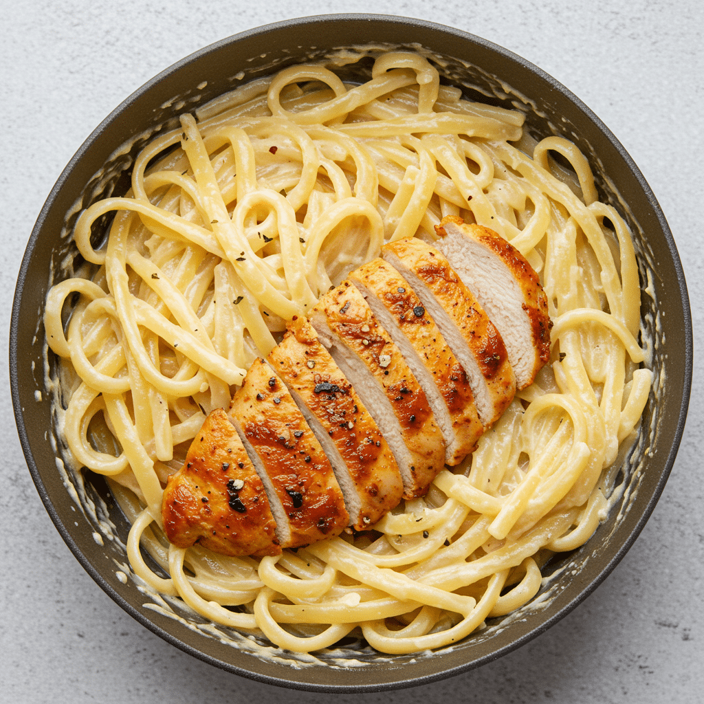 cowboy butter chicken linguine