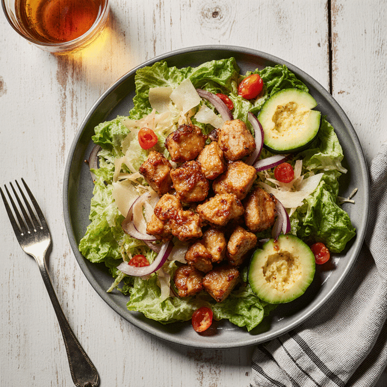 Honey Hot Chicken Salad