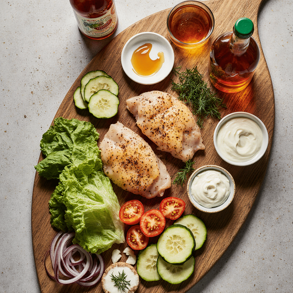 Honey Hot Chicken Salad