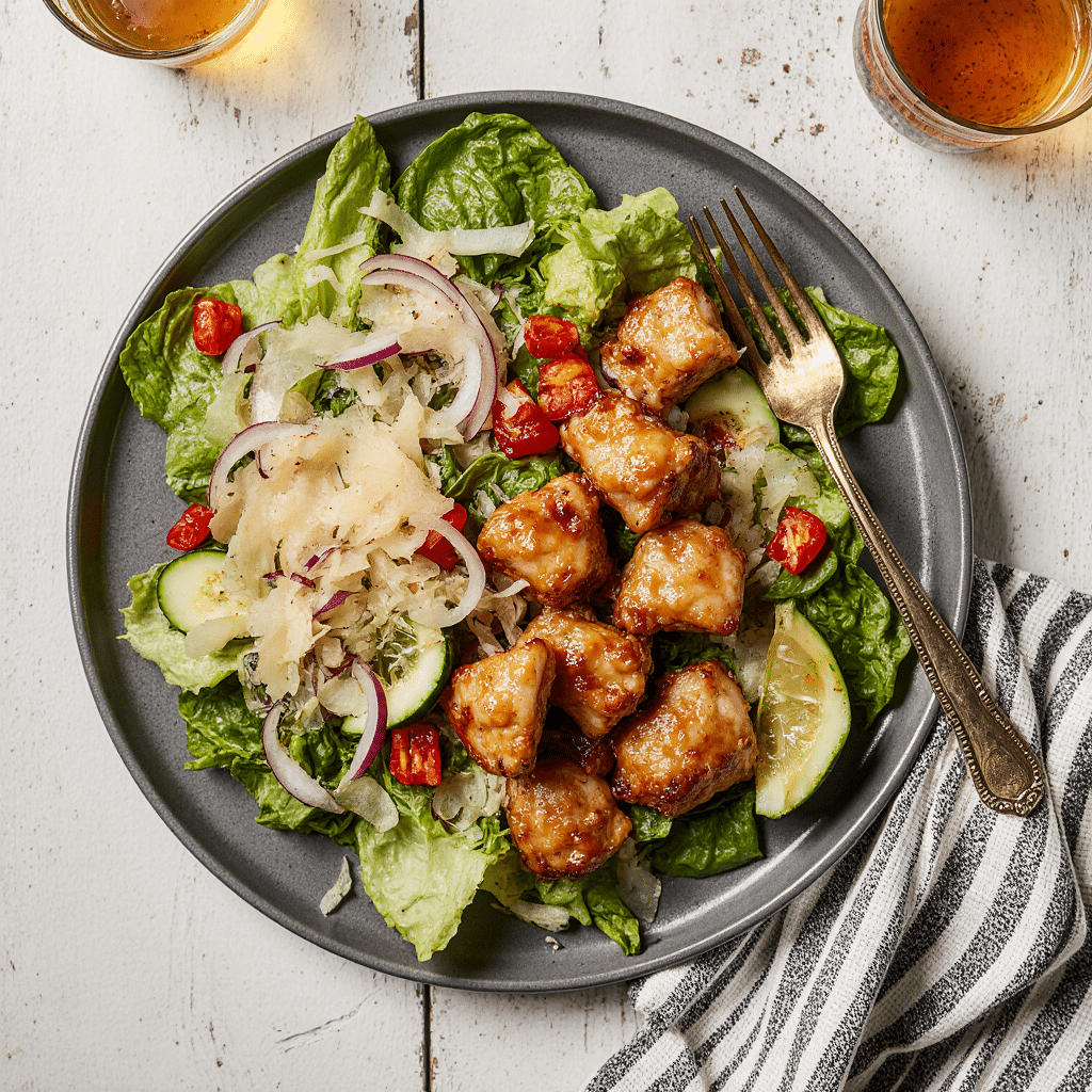 Honey Hot Chicken Salad