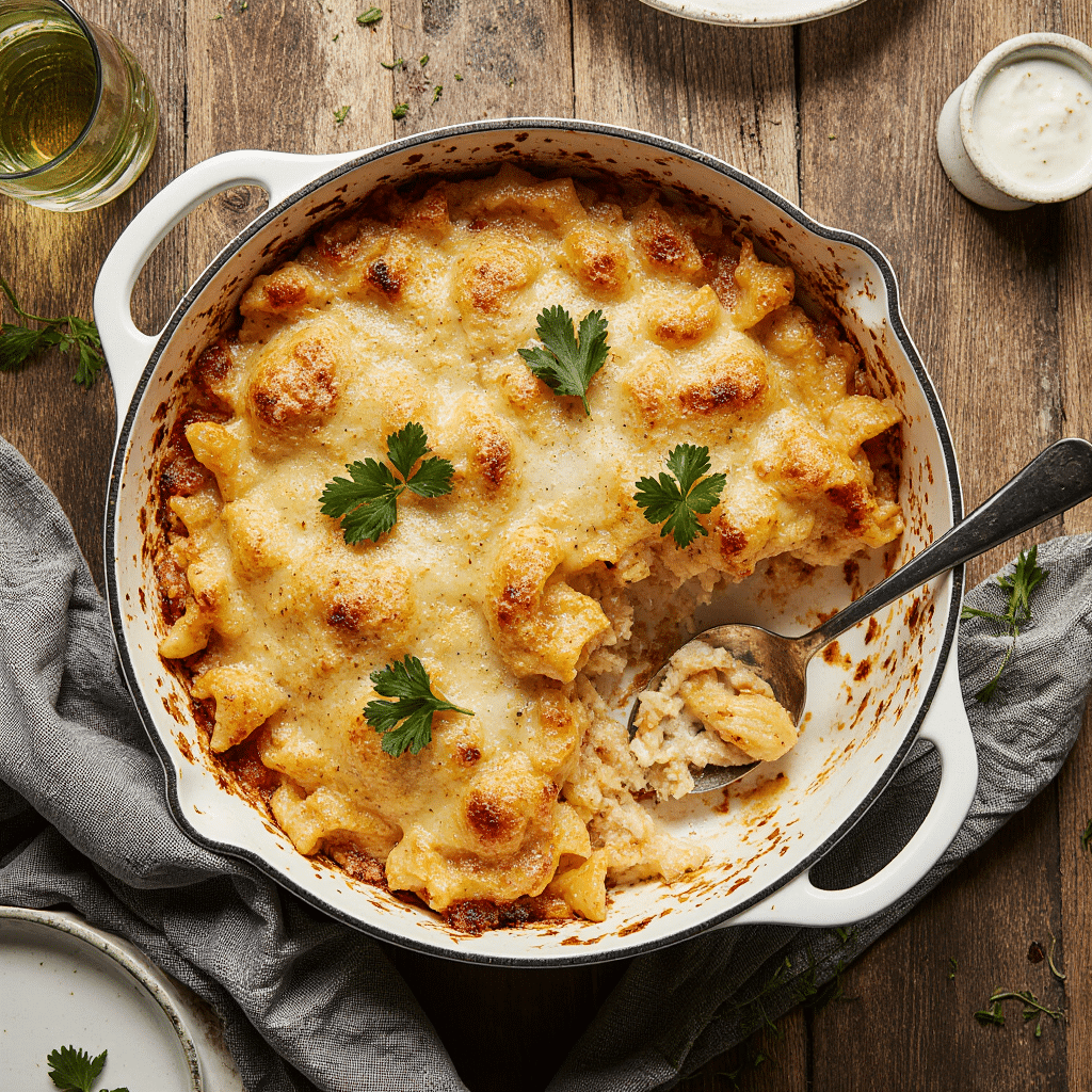 Pasta bake recipe