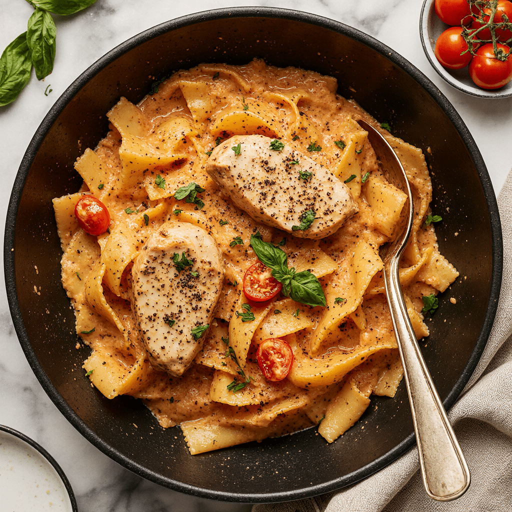 Cajun chicken pasta