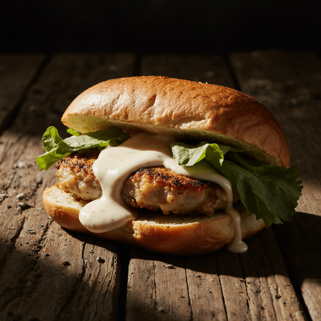 Chicken caesar sandwich