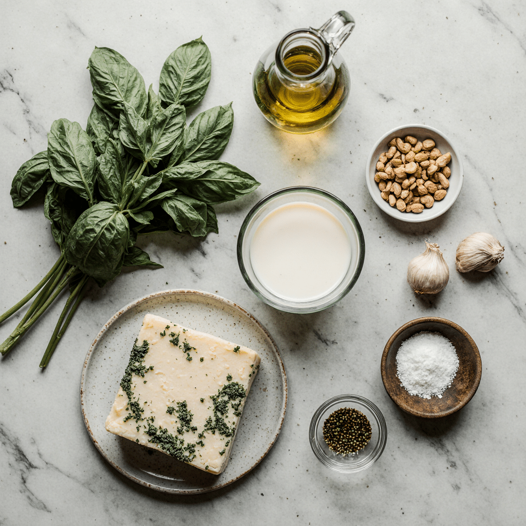 creamy pesto sauce recipe