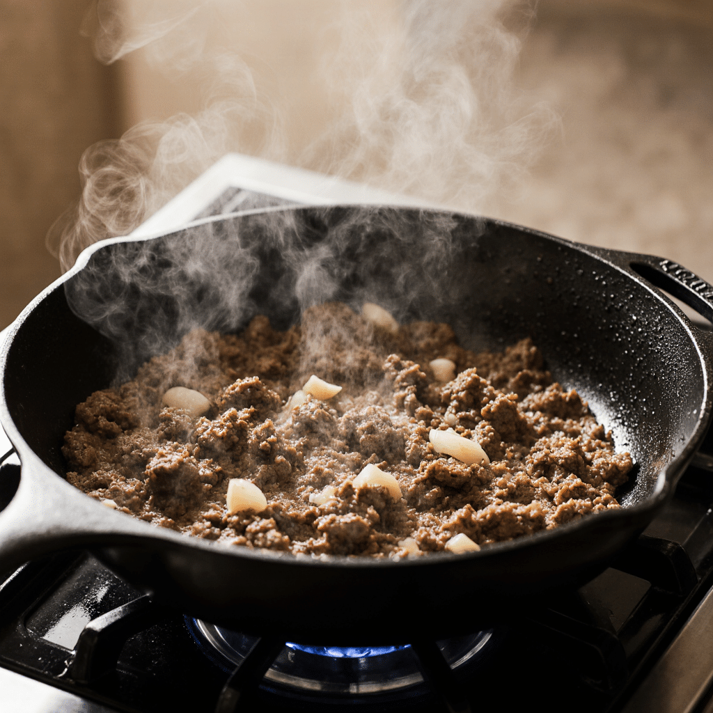 high protein beef pasta