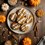 Pumpkin oatmeal cookies