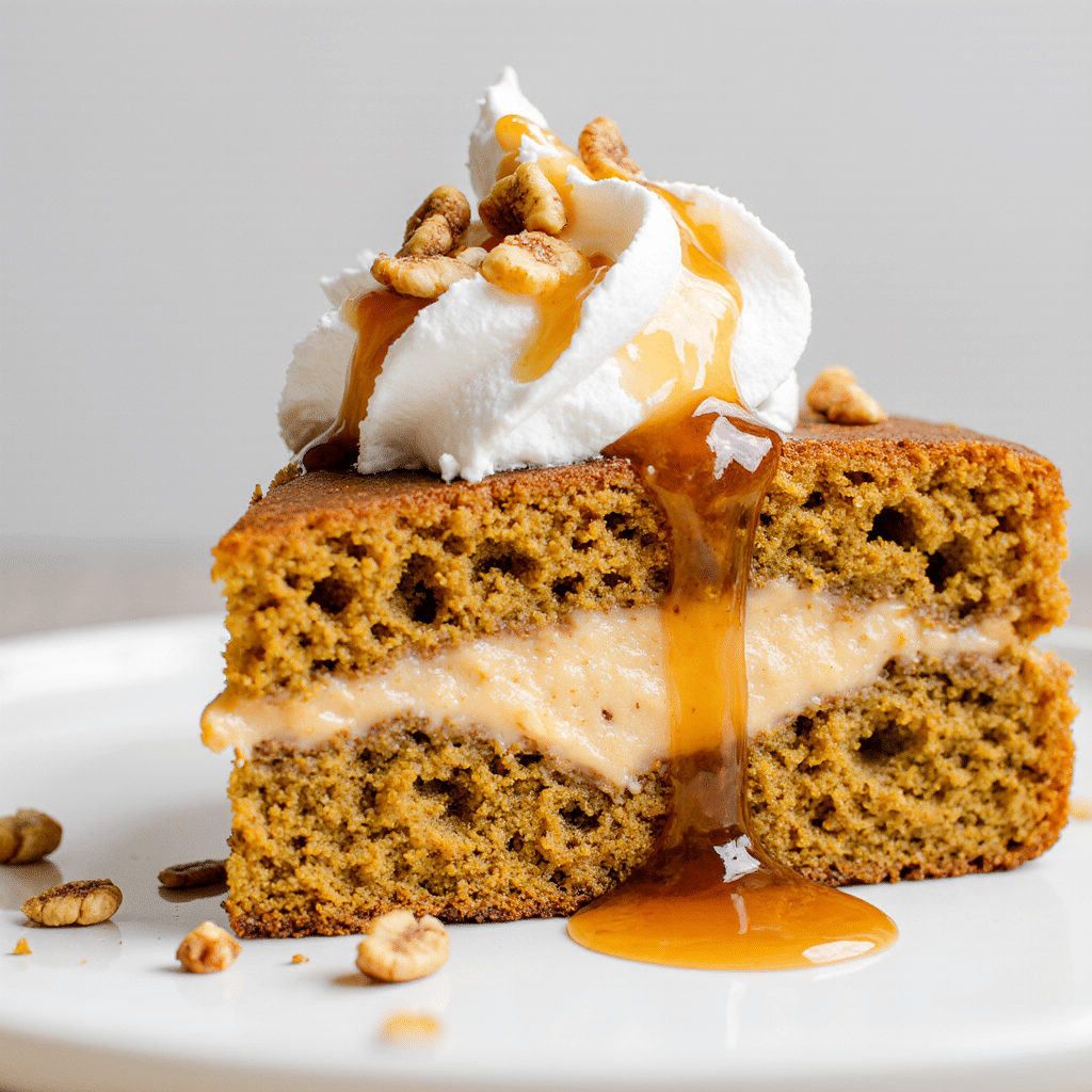 Pumpkin Poke Cake