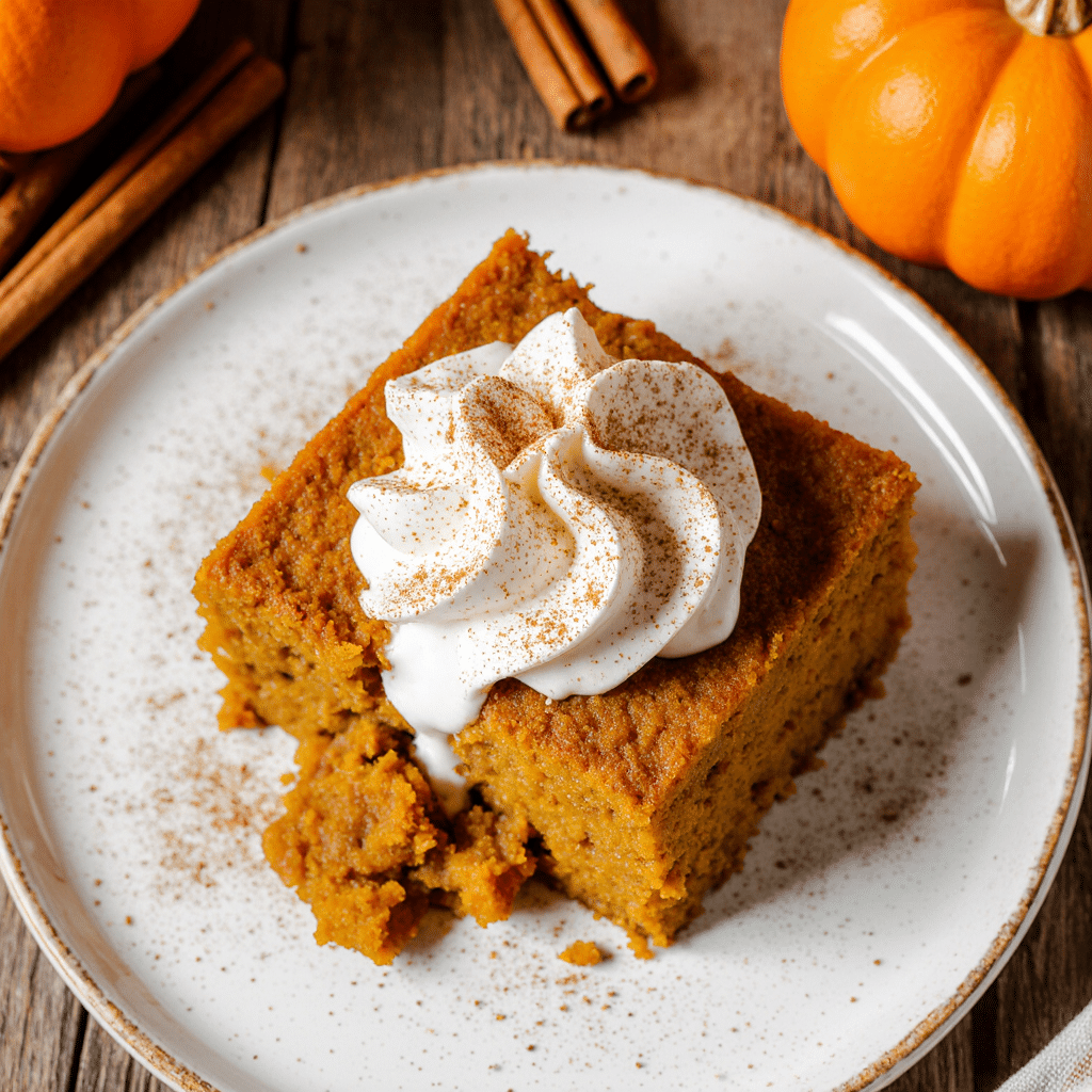 pumpkin spice gooey cake