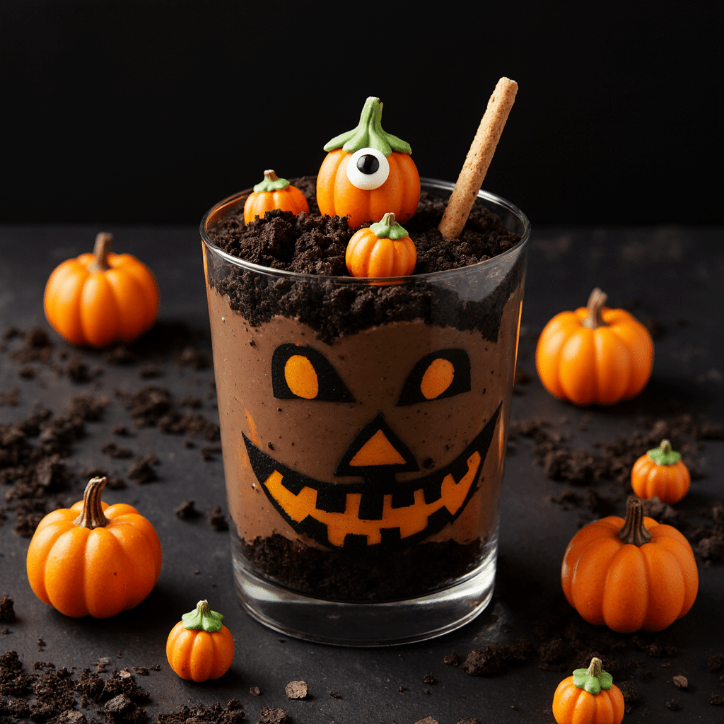 halloween dirt cups